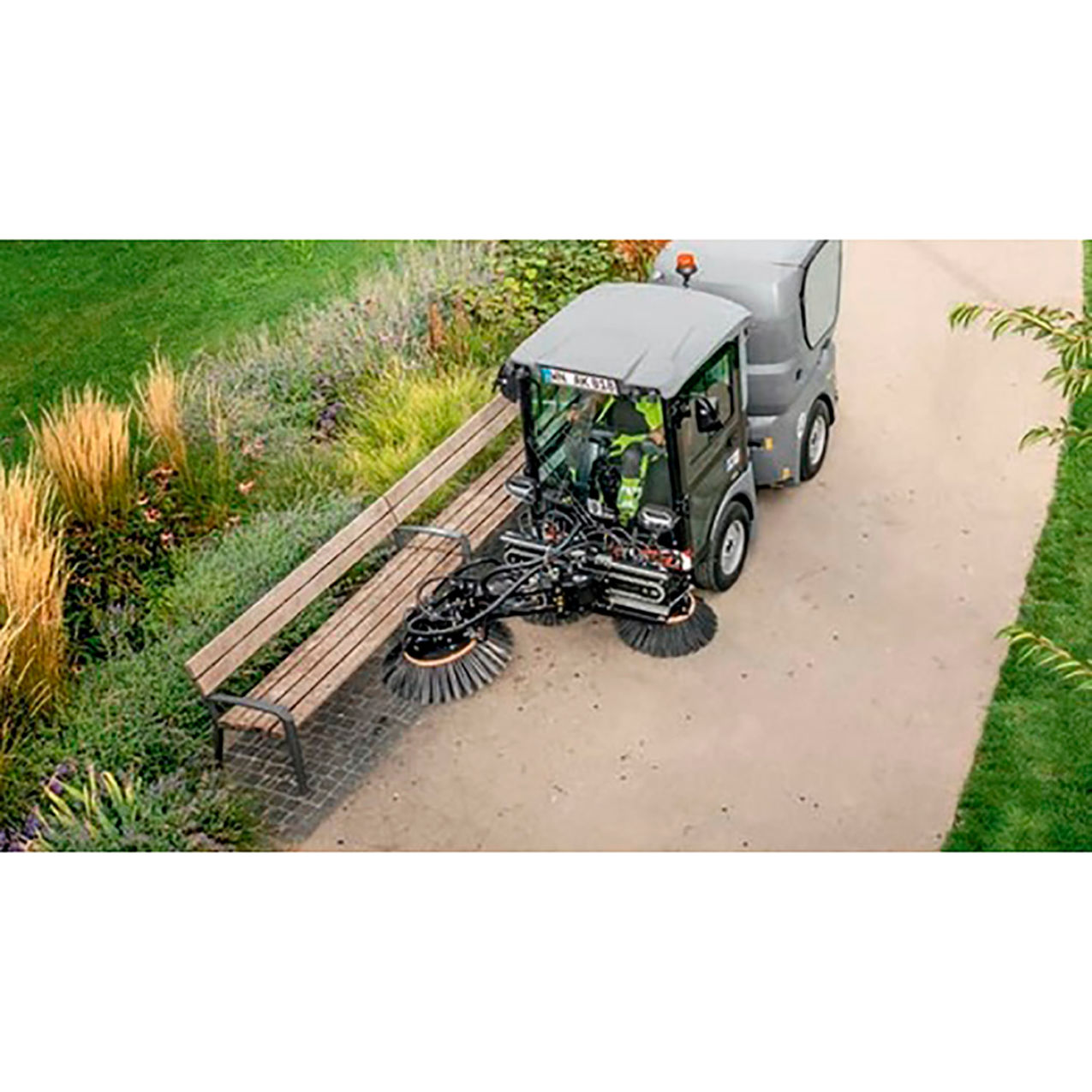Municipal 3-Brush System For MC 150 Sweeper