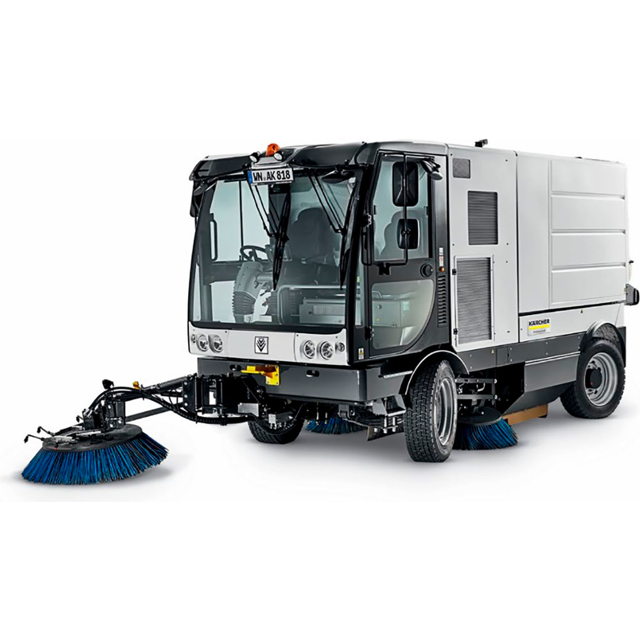 Municipal 3rd Front Brush For MCM 600 Sweeper