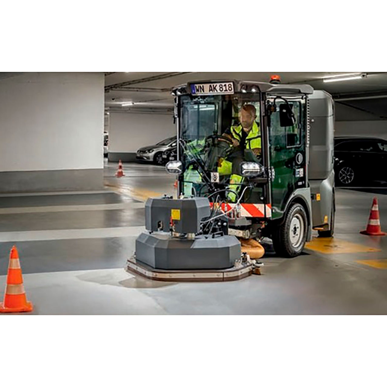 Municipal Scrubber Deck Front Mounted For MC 150 Sweeper