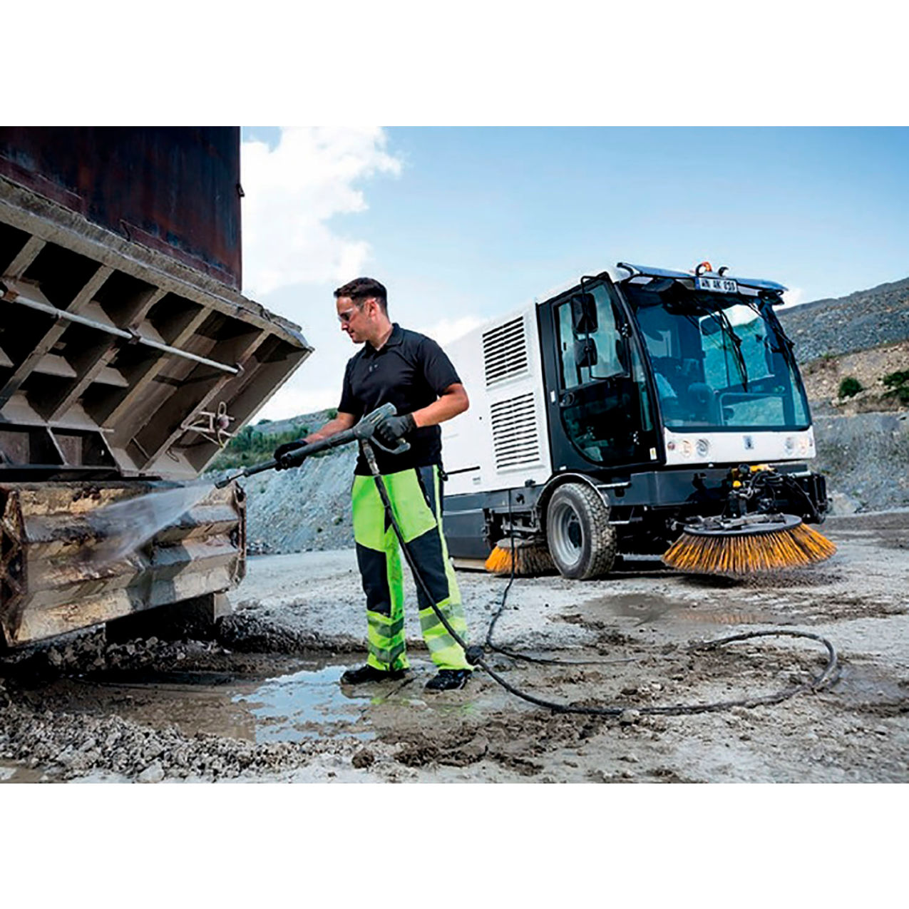 Municipal High Pressure Washing System w/Lance For MCM 600