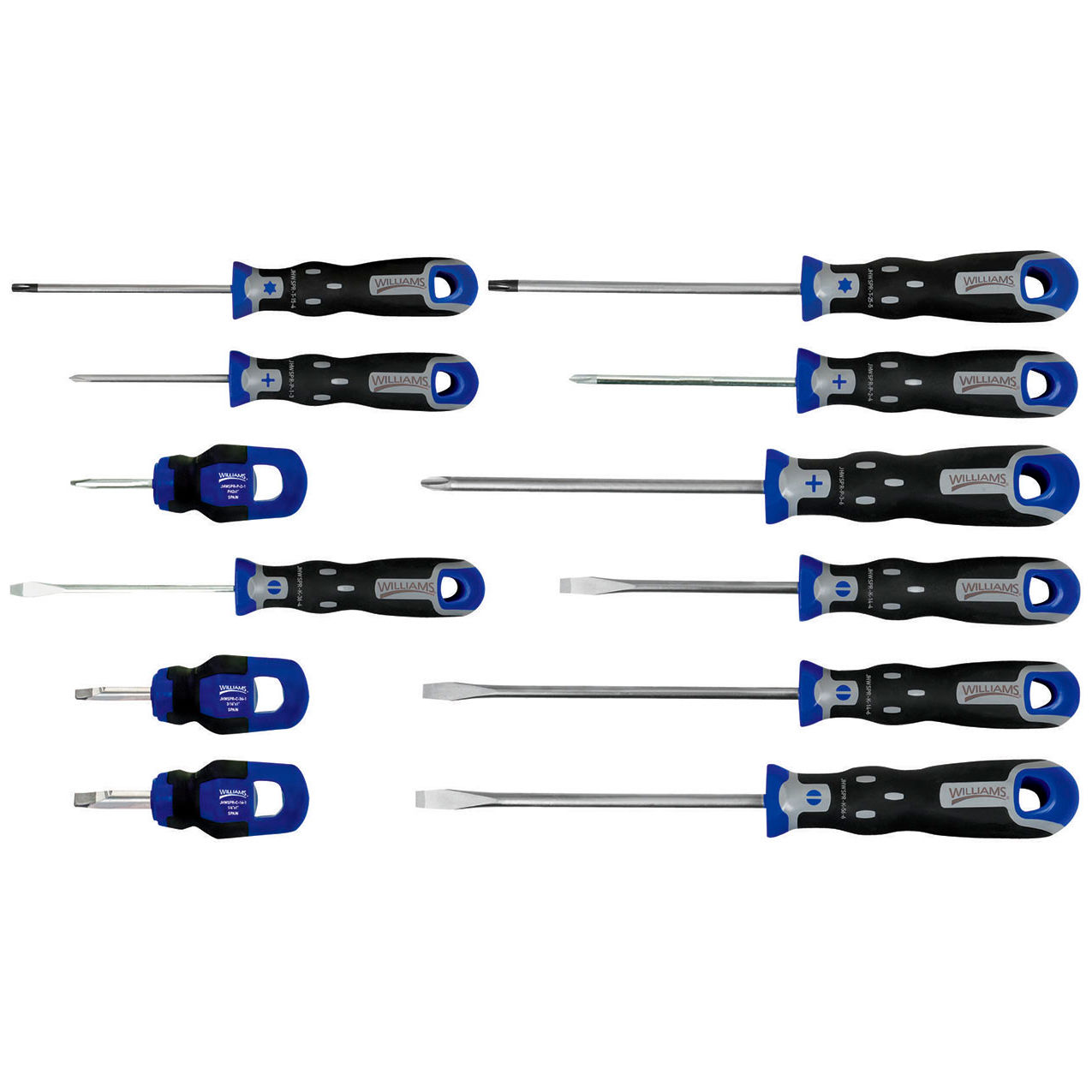 SuperTorque Combination Screwdriver Set, 12 Piece