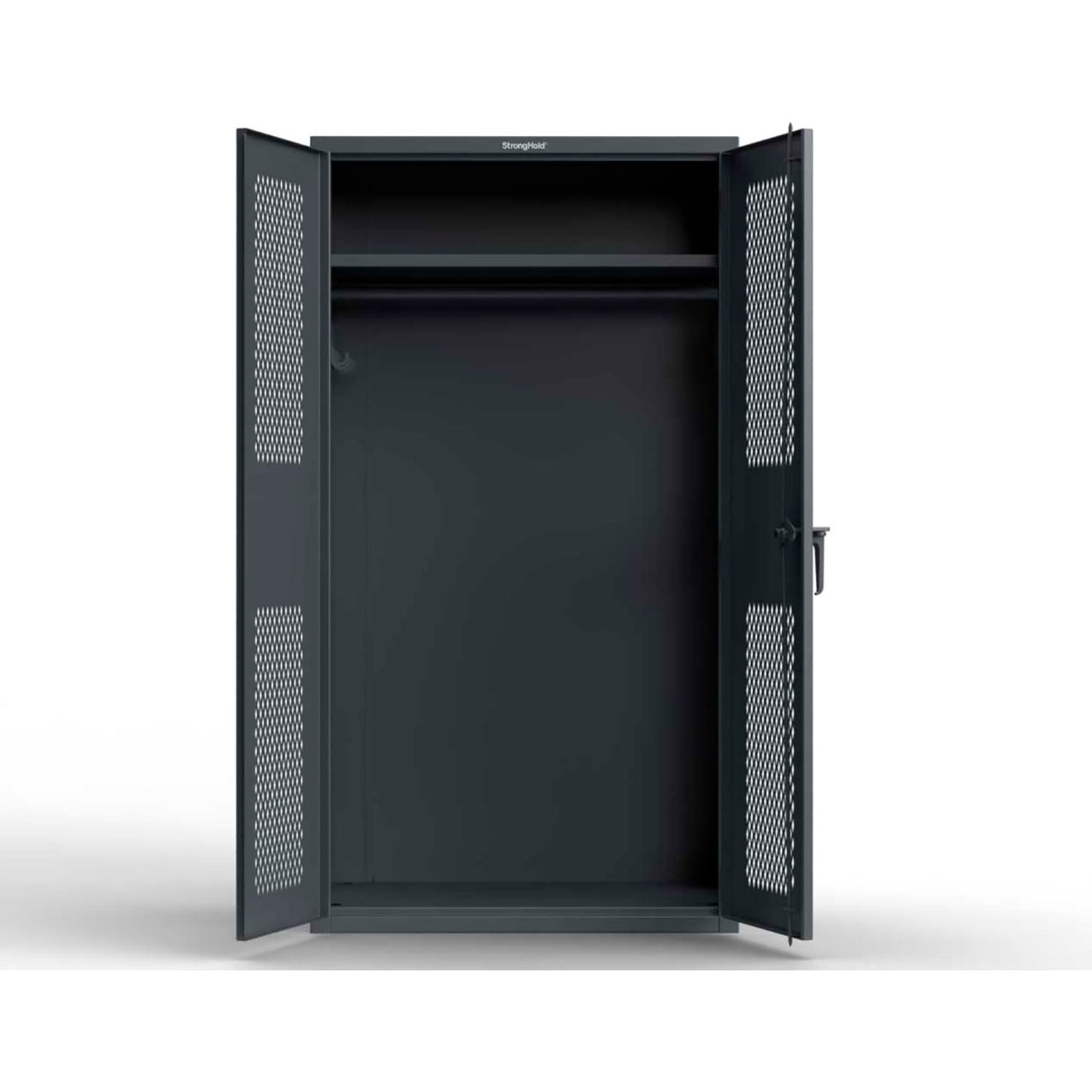 Extra Heavy Duty TA-50 Personal Locker, 42"W x 24"D x 78"H, Blue, All Welded