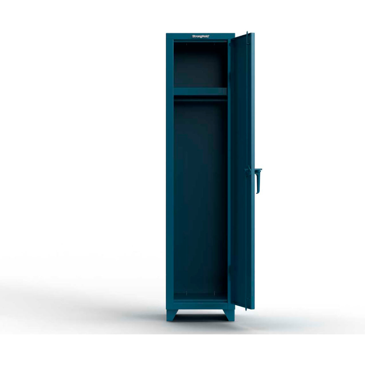 1-Tier 1 Door Extra Heavy Duty Locker, 18"W x 18"D x 75"H, Blue, Assembled