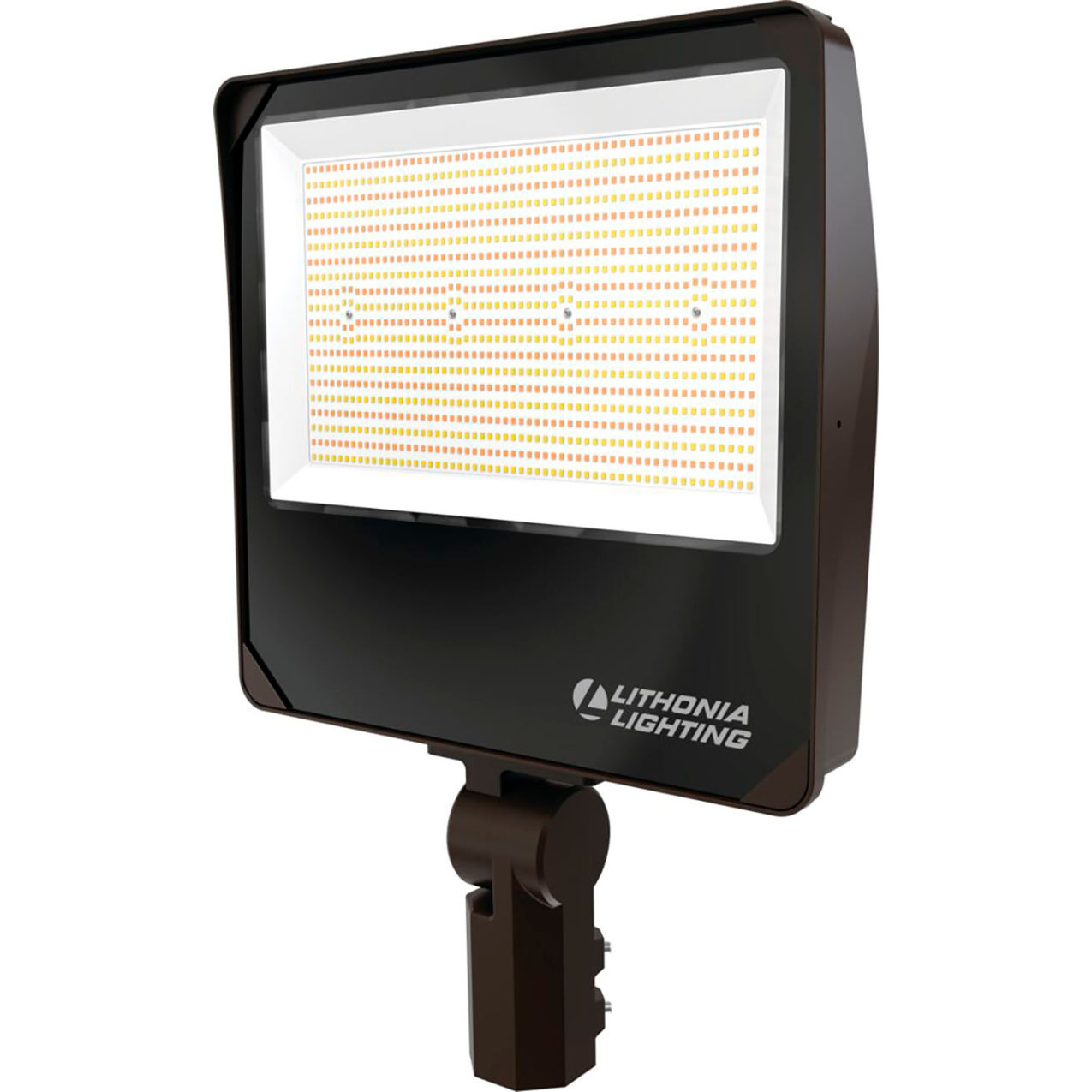 LED Floodlight, Adjustable Light Output, 30K/40K/50K, 277-480V, Dark Bronze