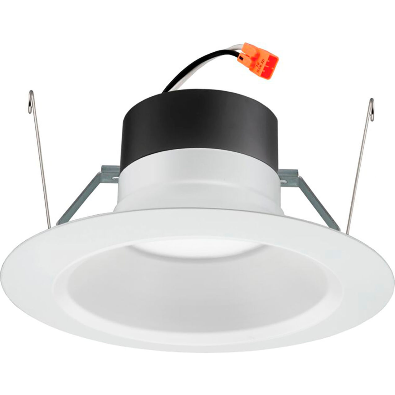 6" Smooth Retrofit Downlight, 2700-5000K, 900 Lumens, 120V, White