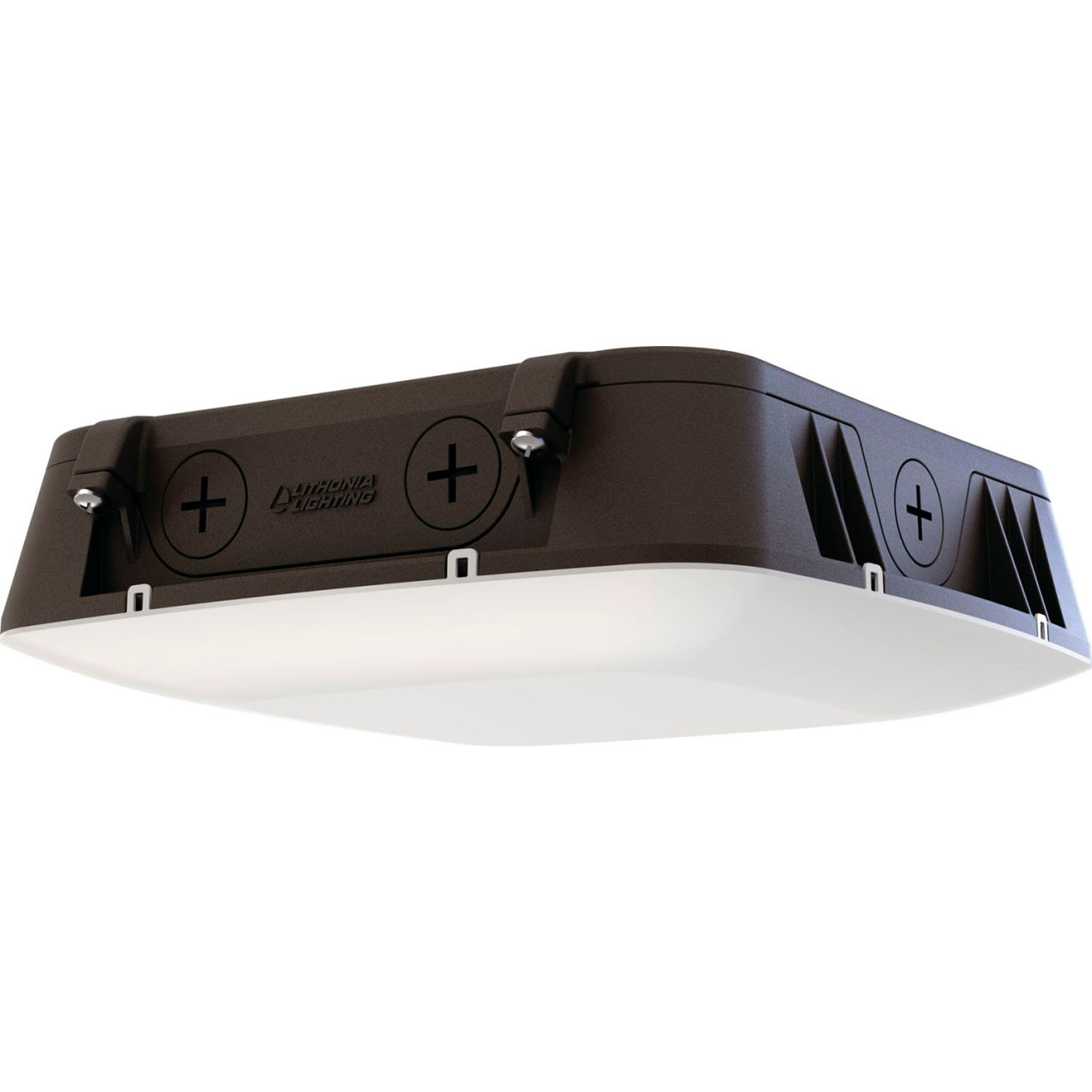 LED Adjustable Lumen Output Canopy, 30K/40K/50K, 120-347V, Dark Bronze