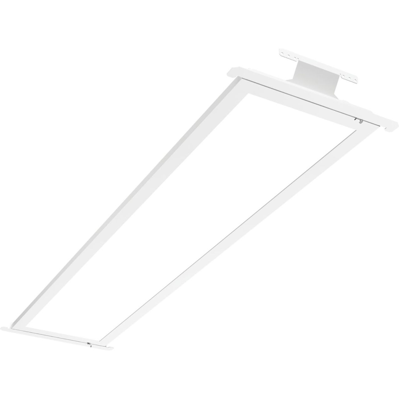 LED Panel Retrofit Kit, 2166/4255 LM, 35K/40K/50K, 48-3/16"L x 5-9/16"W, White