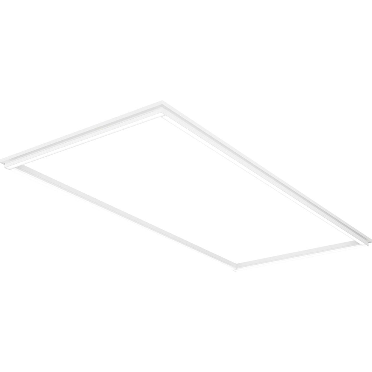LED Flat Panel, 3000/4000/5000 LM, 35K/40K/50K, 47-3/4"L x 23-3/4"W, White
