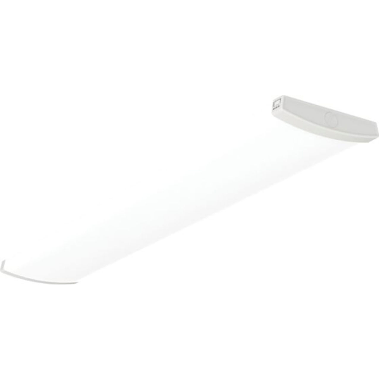 48" Medium Body LED Wraparound, Curved Microprismatic Diffuser, 3000/4000/5000K, White