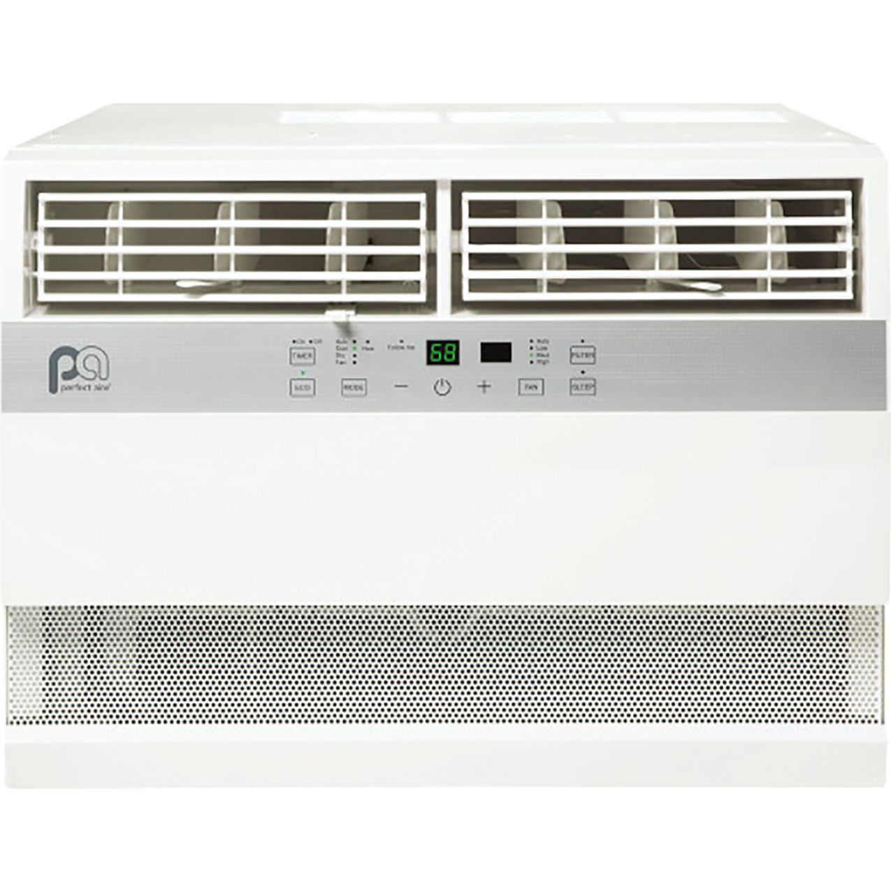 Window Air Conditioner with Heat, 12000 BTU, 115V, R32