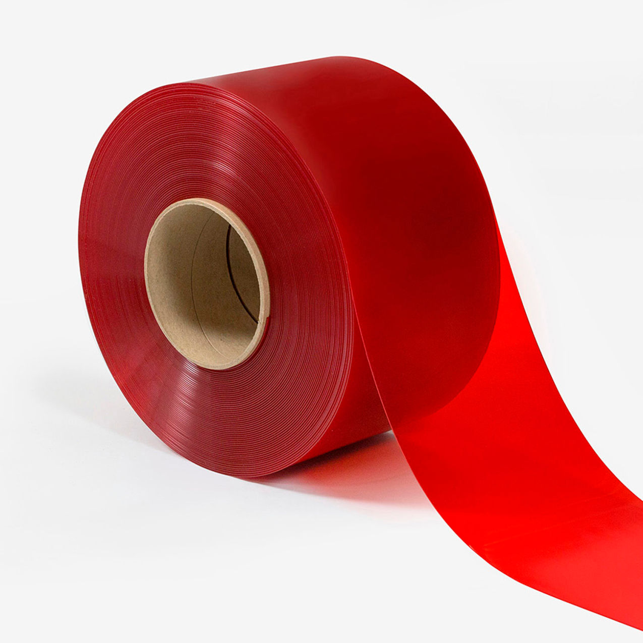 Clear-Flex II Vinyl Bulk Roll, Smooth, .08" Thick, 48"W x 60'H, Aztec Orange