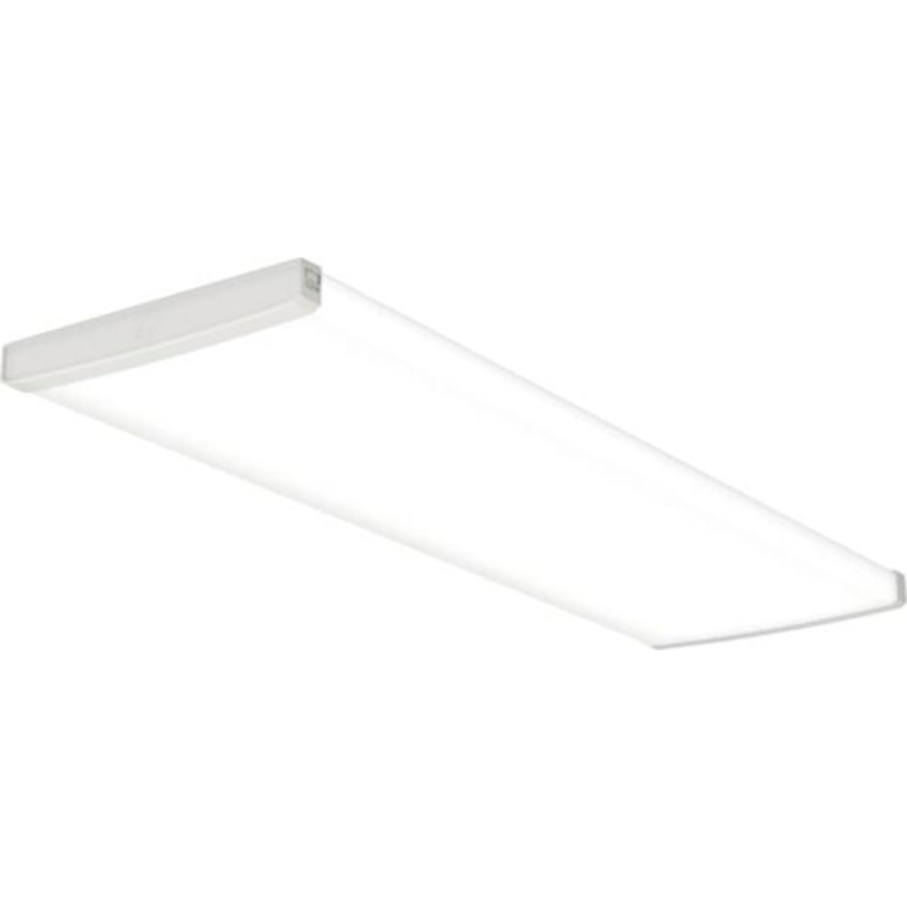 48" Wide Body LED Wraparound, Flat Microprismatic Diffuser, 30K/40K/50K, White