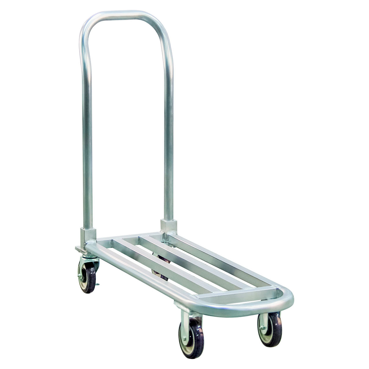 Low Boy Aluminum Stock Truck, 4 Wheel, 39"L x 14"W, 1000 lb. Capacity