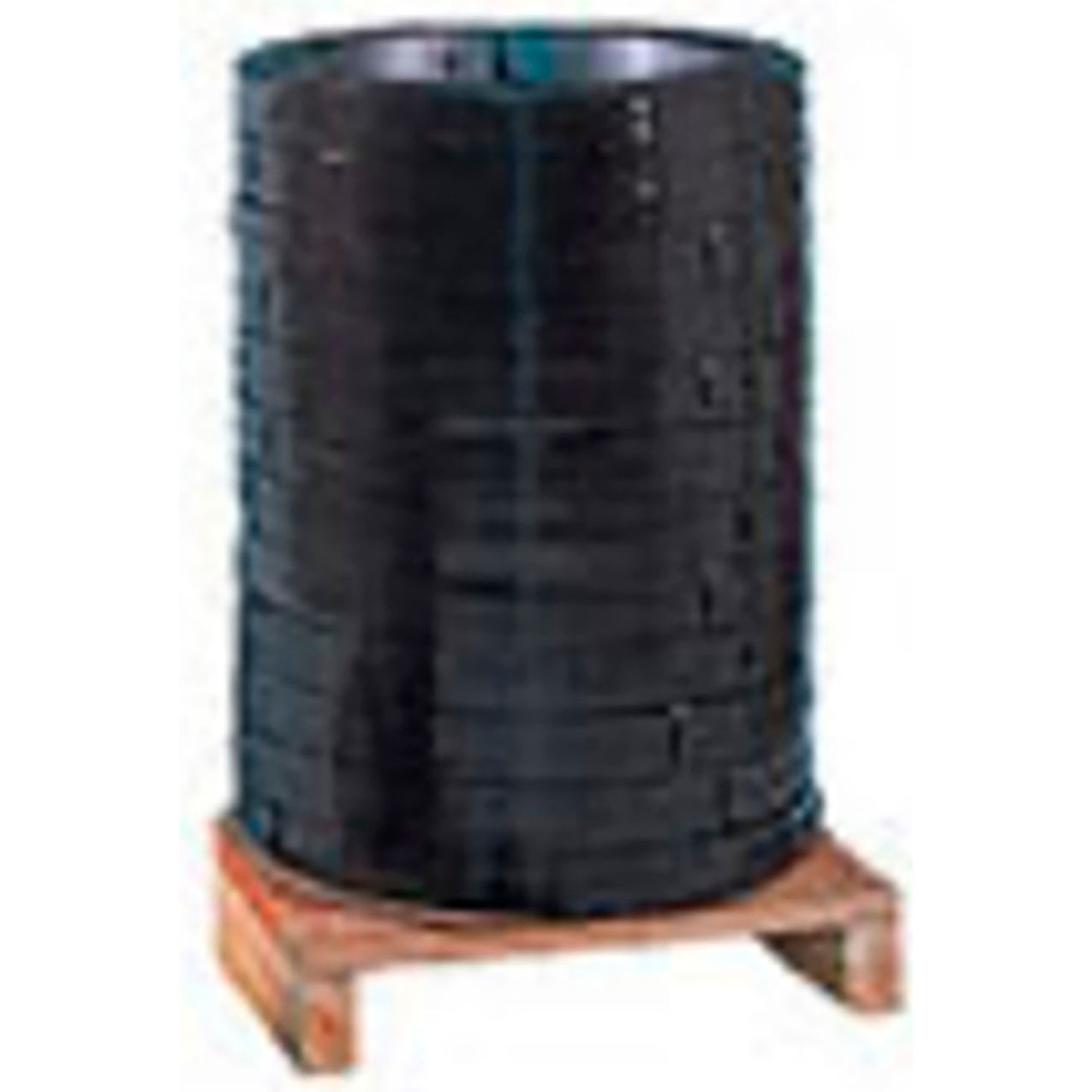 High Tensile Steel Strapping, 1-1/4"W x 0.029" Thick, 16"x 1-1/4", Black, 20/PK