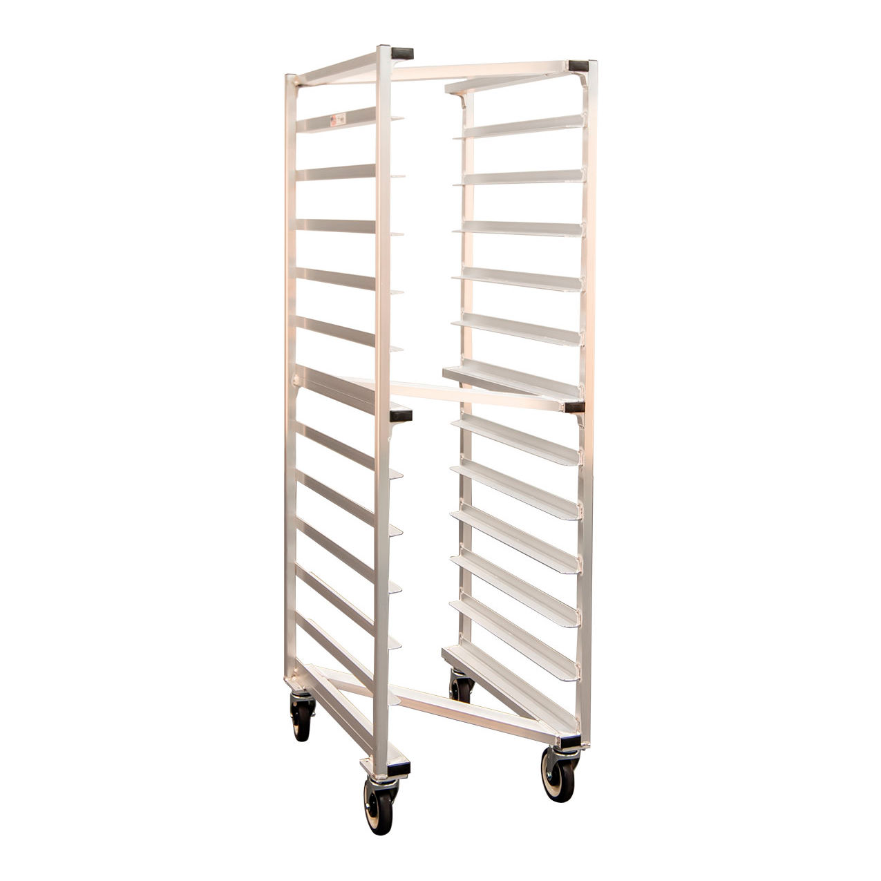 Nesting Z Type Sheet Pan Rack, 12 Pan Capacity, 20-3/8"W x 26"D x 69-3/4"H