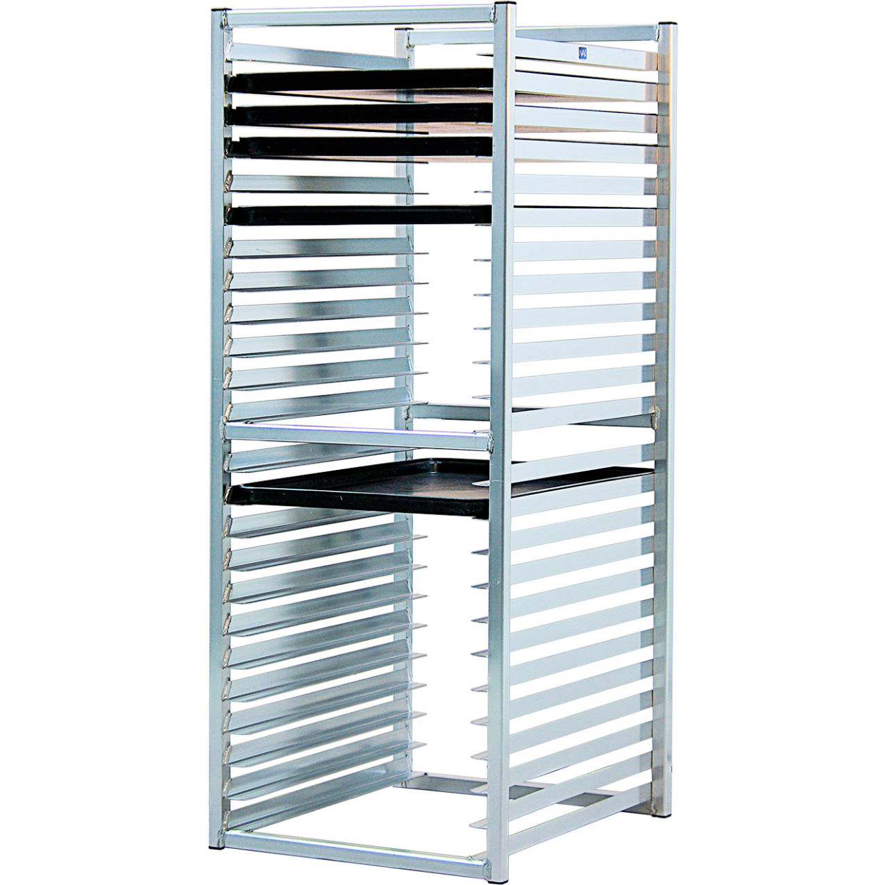 Aluminum Sheet Pan Insert Rack, 24 Pan Capacity, 20-3/8"W x 24"D x 51"H