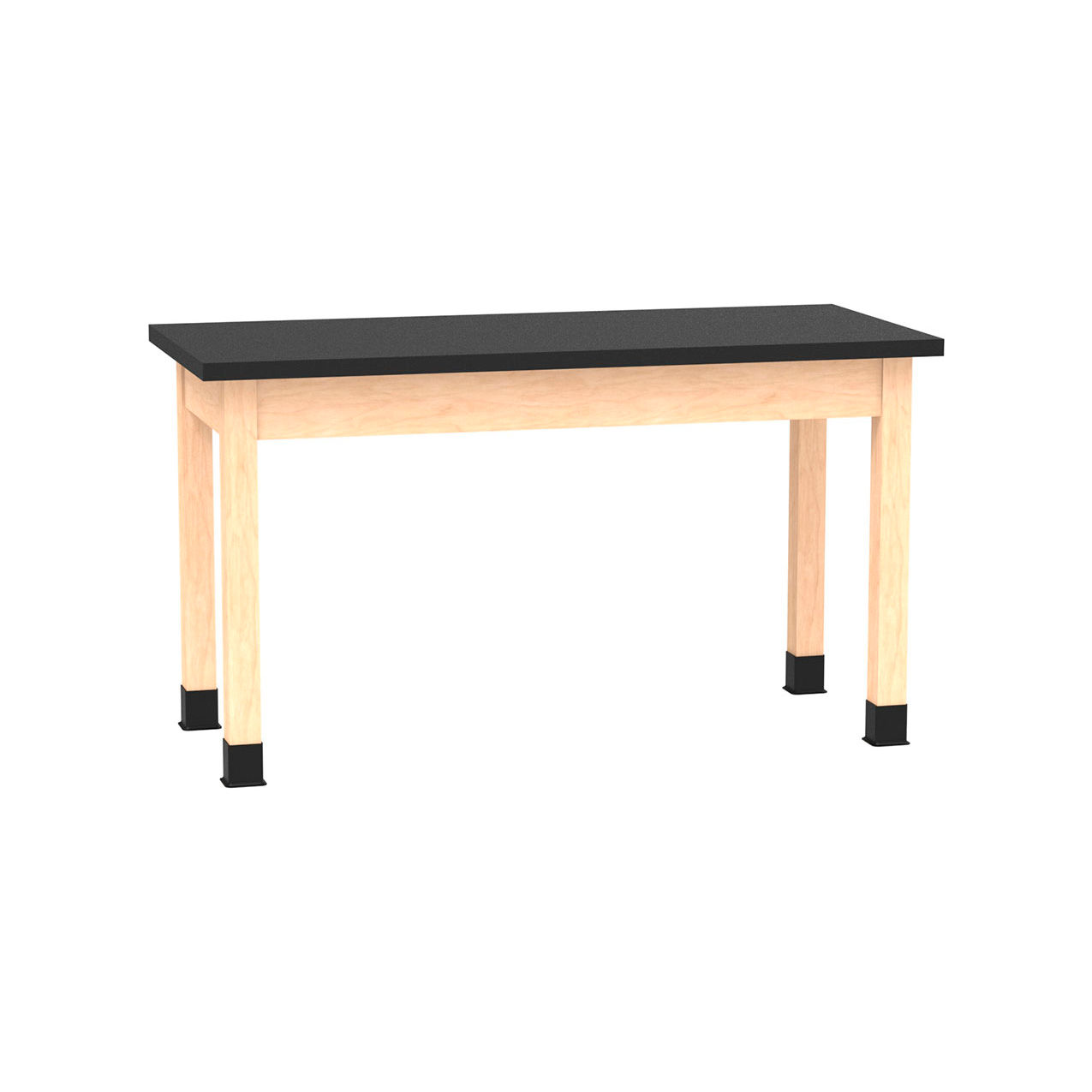 Science Lab Table with ChemGuard Top, 54"L 24"W x 30"H, Maple
