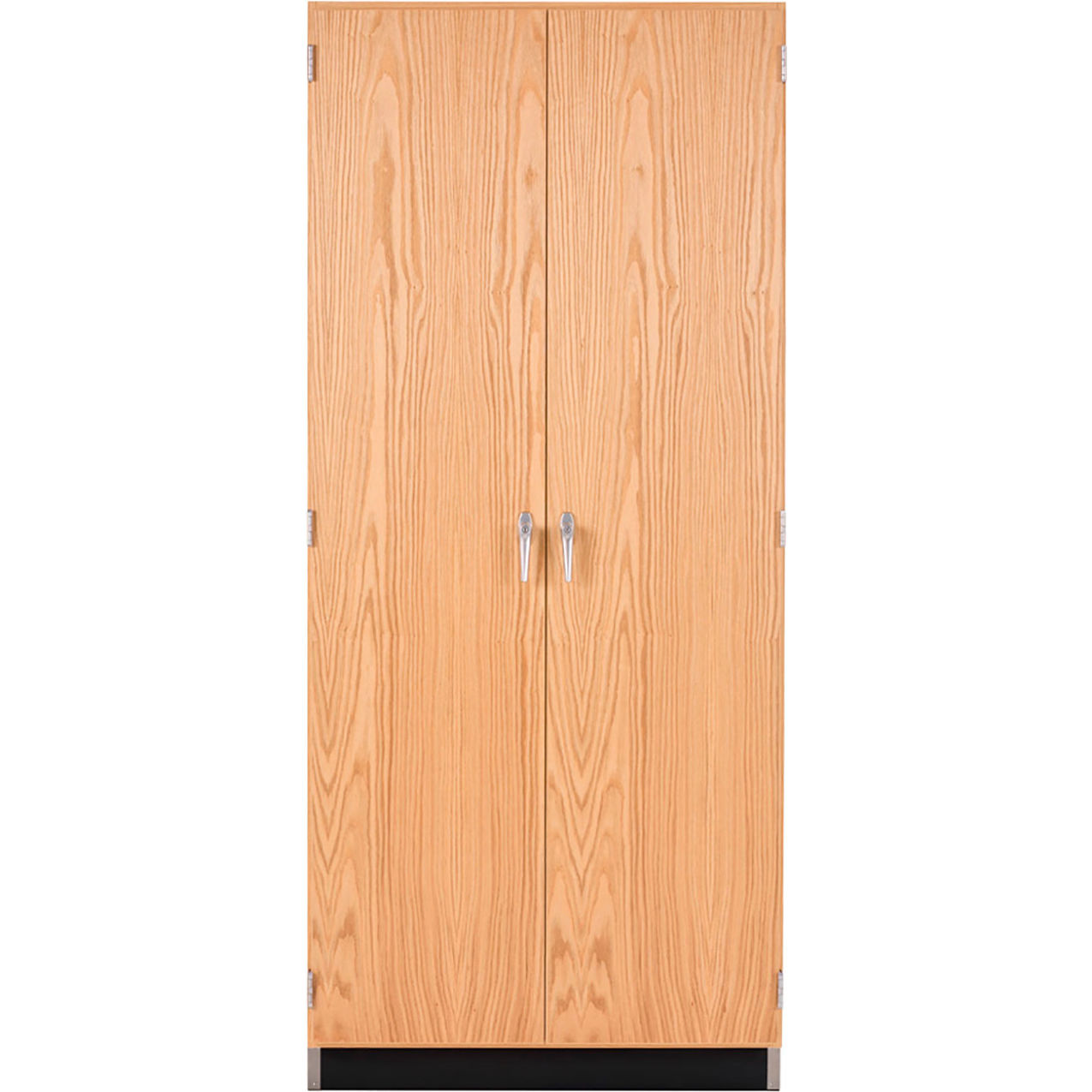 Access Deluxe Wardrobe Cabinet, 36"W x 22"D x 84"H, Red Oak