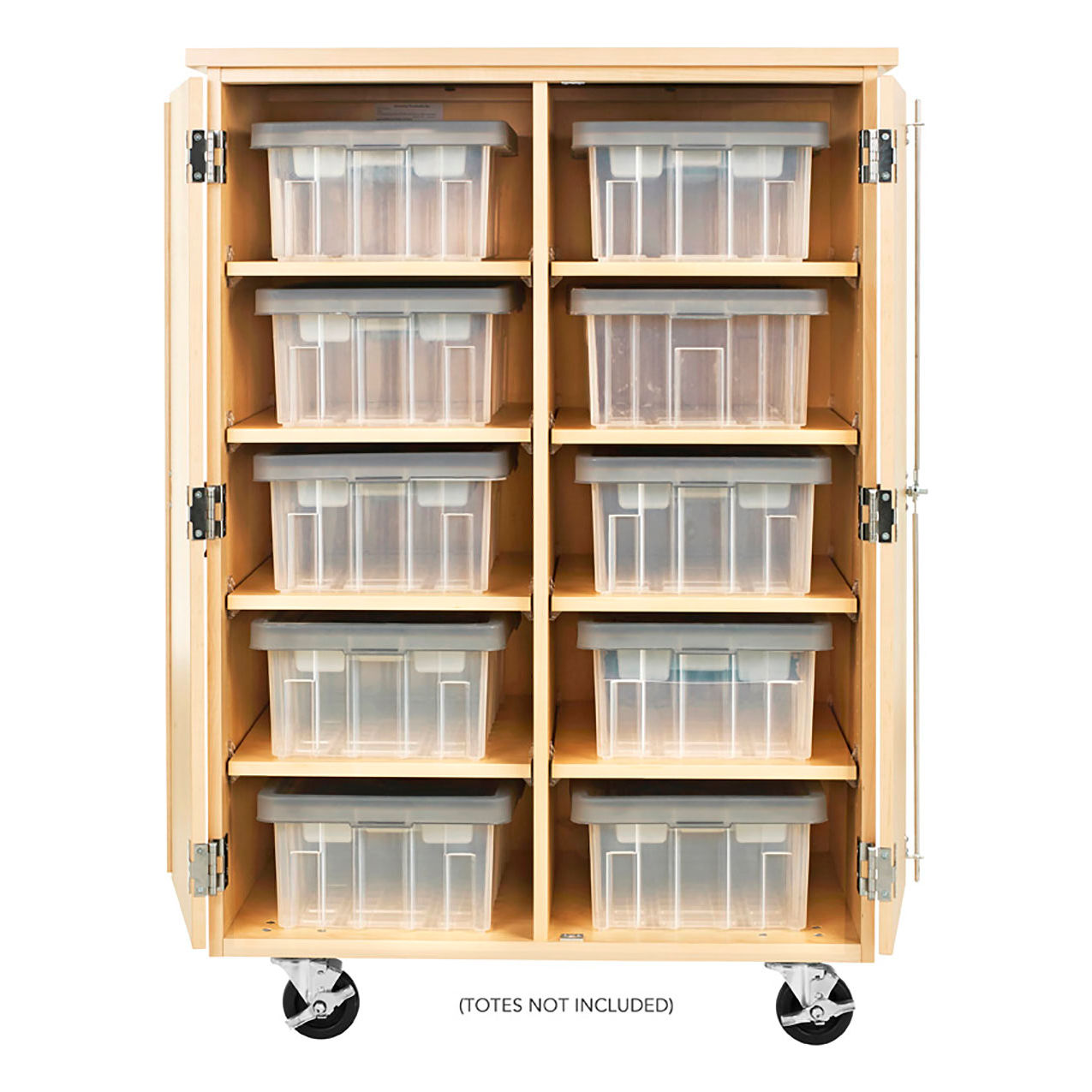 Diversified Spaces Command Robotics Storage, 36"W x 24"D x 53"H, Maple