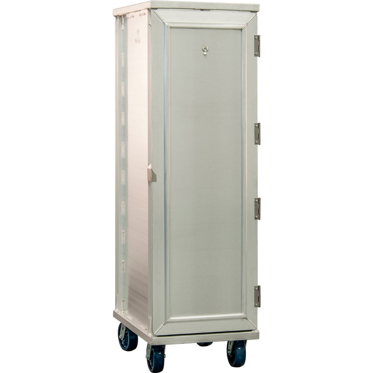 New Age Industrial Lifetime Series Enclosed Cabinet, 69"H, 38 Pan Capacity, Aluminum