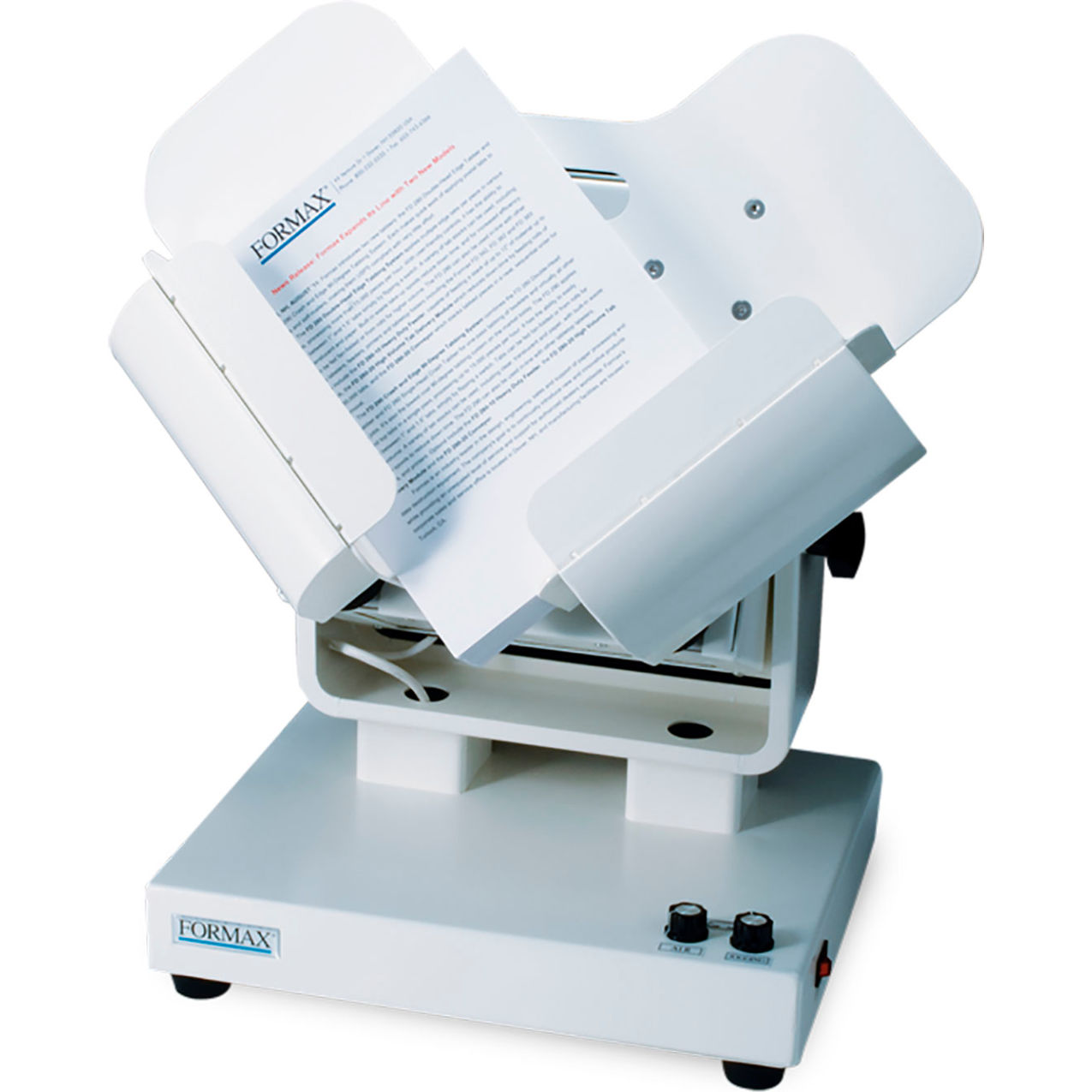 High-Capacity Tabletop Paper Jogger with Air Drying, 2500 Vibrations/Minute