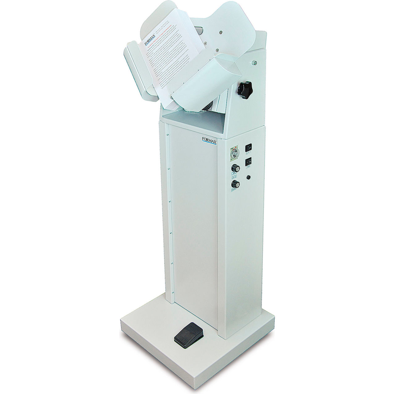High-Capacity Paper Jogger with Air Drying, 3,000 Vibrations/Minute
