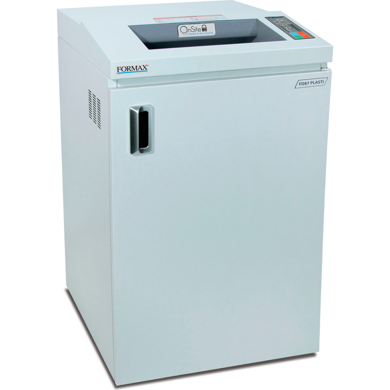 OnSite Cross-Cut Plastic & Laminate Office Shredder, 36 - 38 Sheet, 30 Gallon Capacity