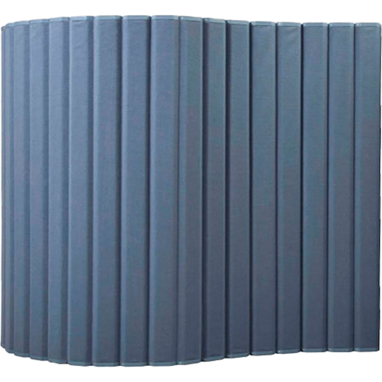 Acoustical Partition Wall with Foot Package, 6'6" x 8", Blue