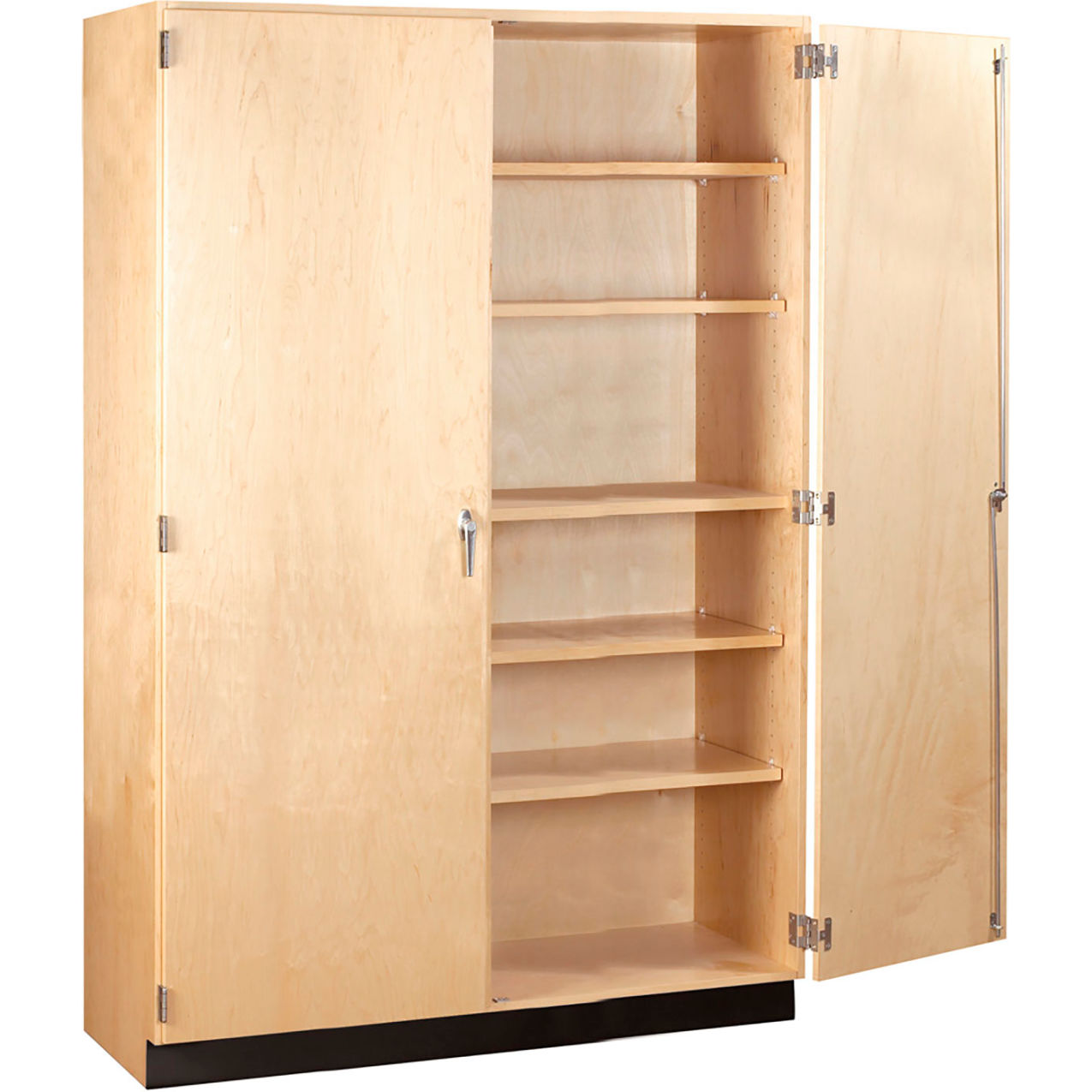 Access General Storage Cabinet, 60"W x 22"D x 84"H, Maple