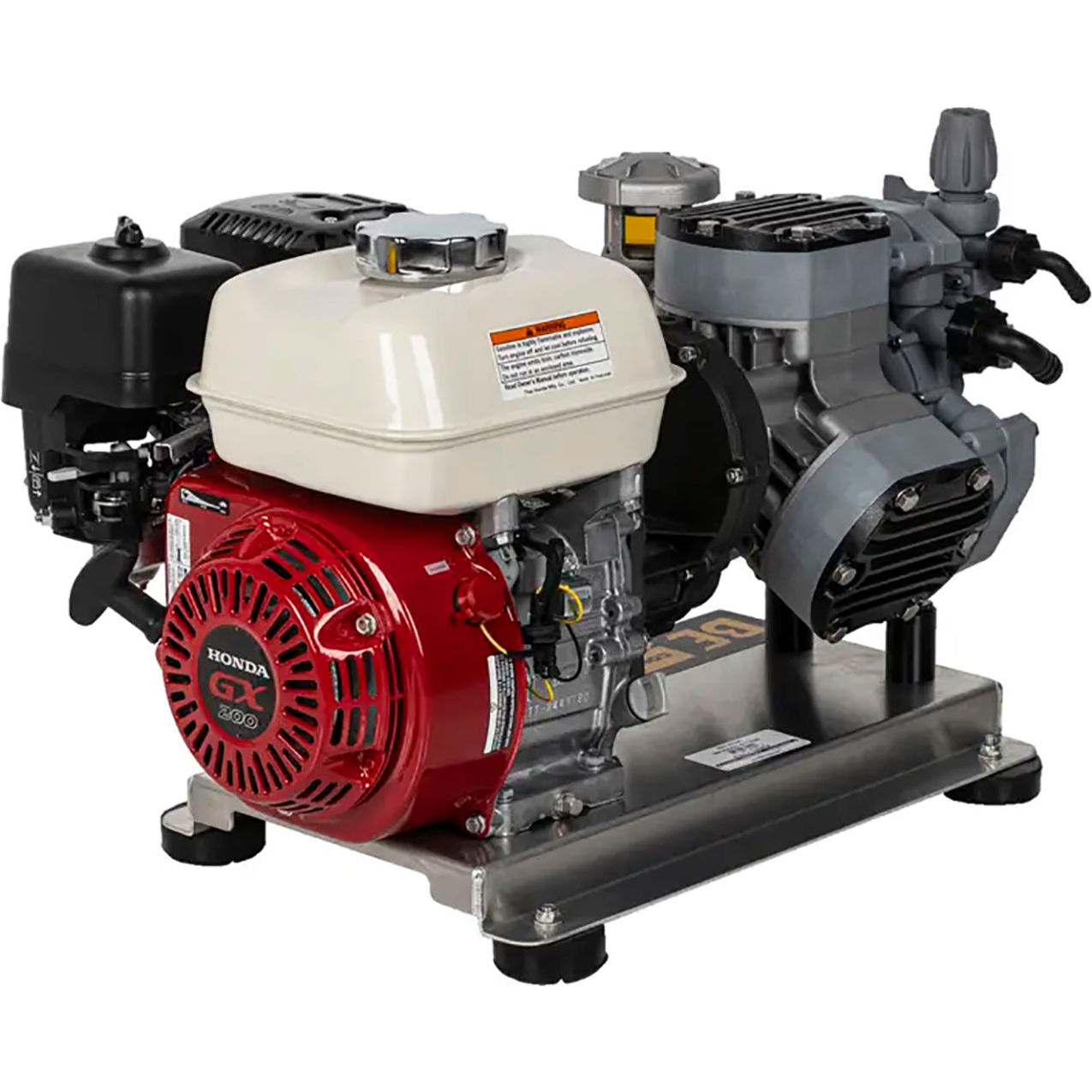 Power Gas Soft Wash Unit w/ Honda GX200 Engine, 300 PSI, 11 GPM