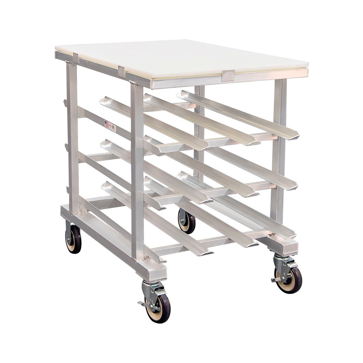 Counter Height Can Racks, 54 (#10 Can), 72 (#5 Can), Poly Top