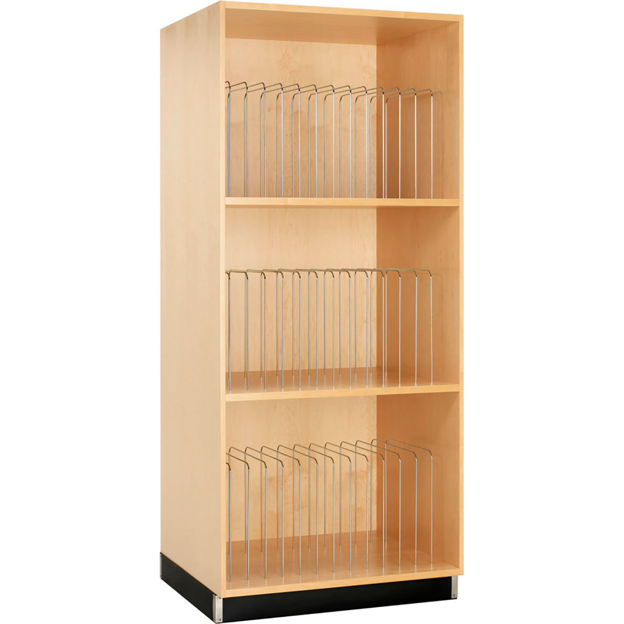 Perspective Portfolio/Canvas Storage Cabinet, 36"W x 30"D x 84"H, Maple
