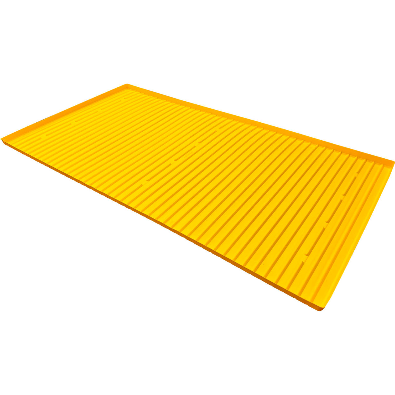 Polyethylene Tray For Corrosive Cabinets, 56-31/32"W x 29-11/16"D x 1-3/16"H