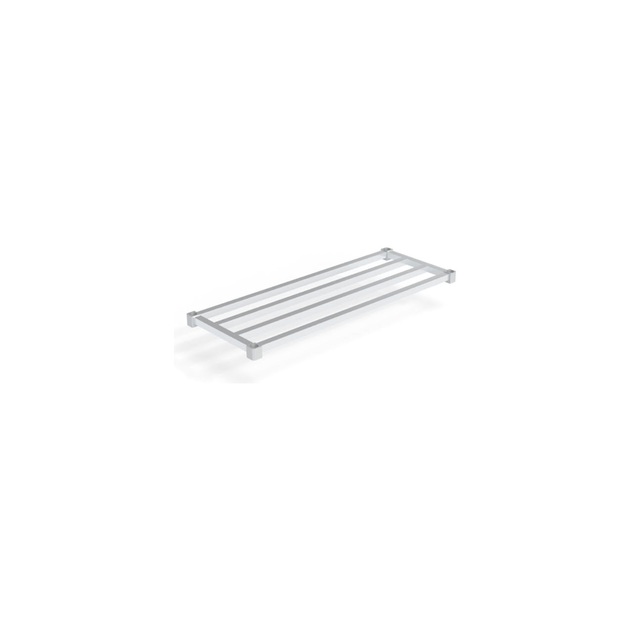 New Age Industrial Standard HD-Bar Adjustable Aluminum Shelf, 48"W x 18"D