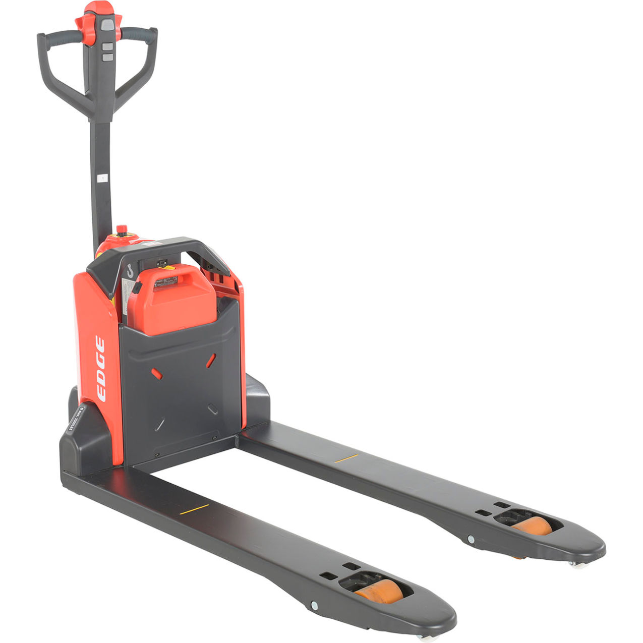 Fully Powered Pallet Truck, 21"W x 45"L Forks, 3300 lb. Capacity
