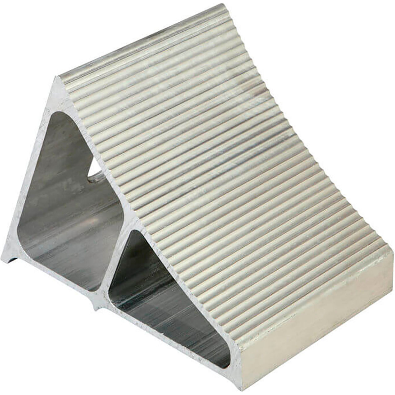 Aluminum Wheel Chock, 11"L x 7"W x 8"H