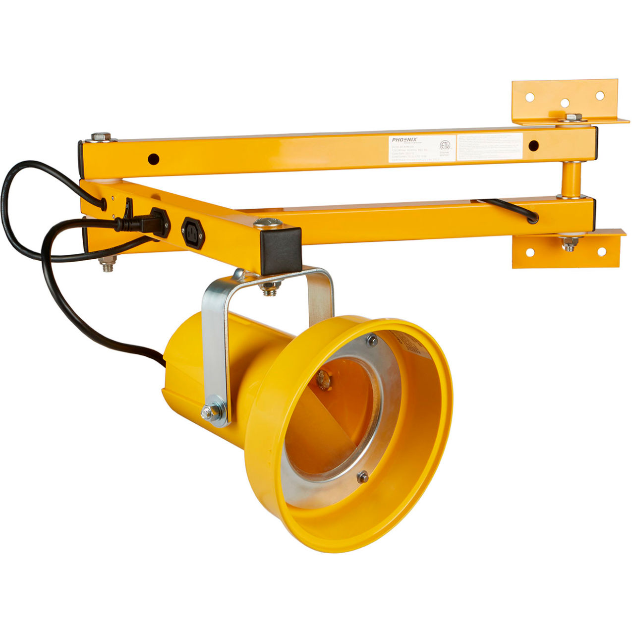 Dock Light (PX) 40" Poly Head, No Bulb, 50W
