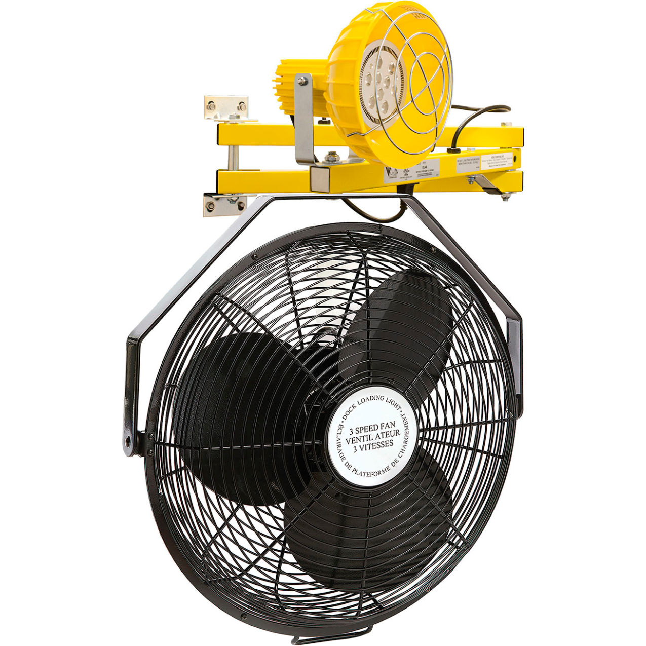 LED Dock Light (TL) 40" Poly Head with Fan, 15W, 1088 Lumens