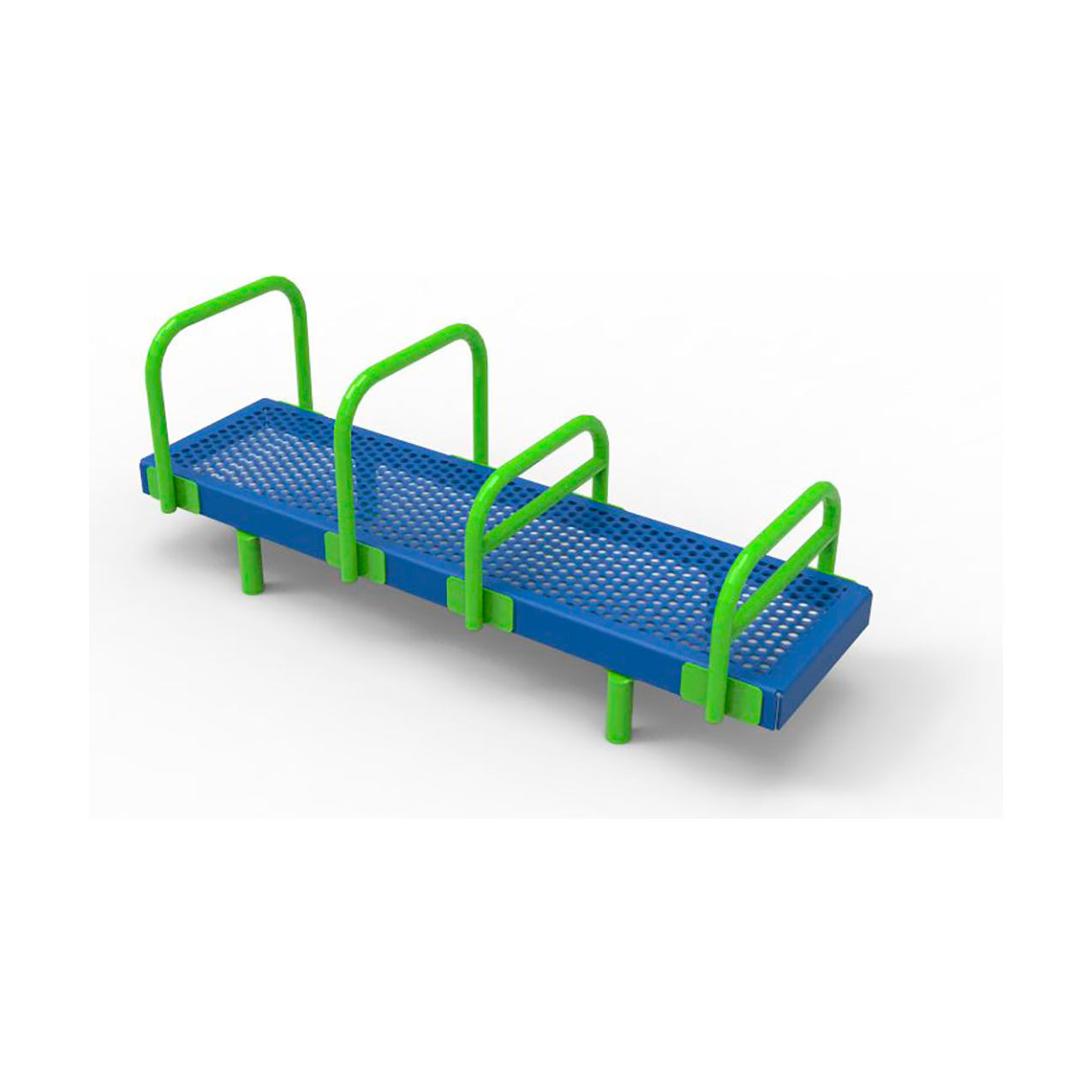 Bench Dip Station & UP197 Sign, Multi-colored