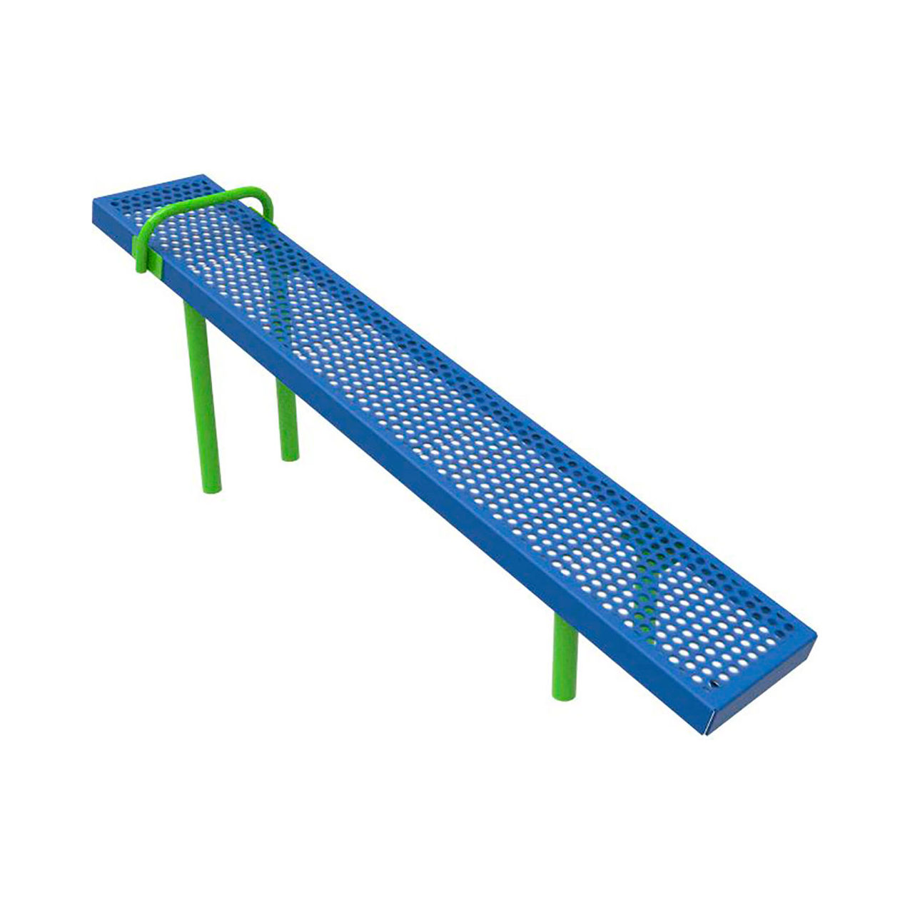 Body Curl Station & Sign, Blue