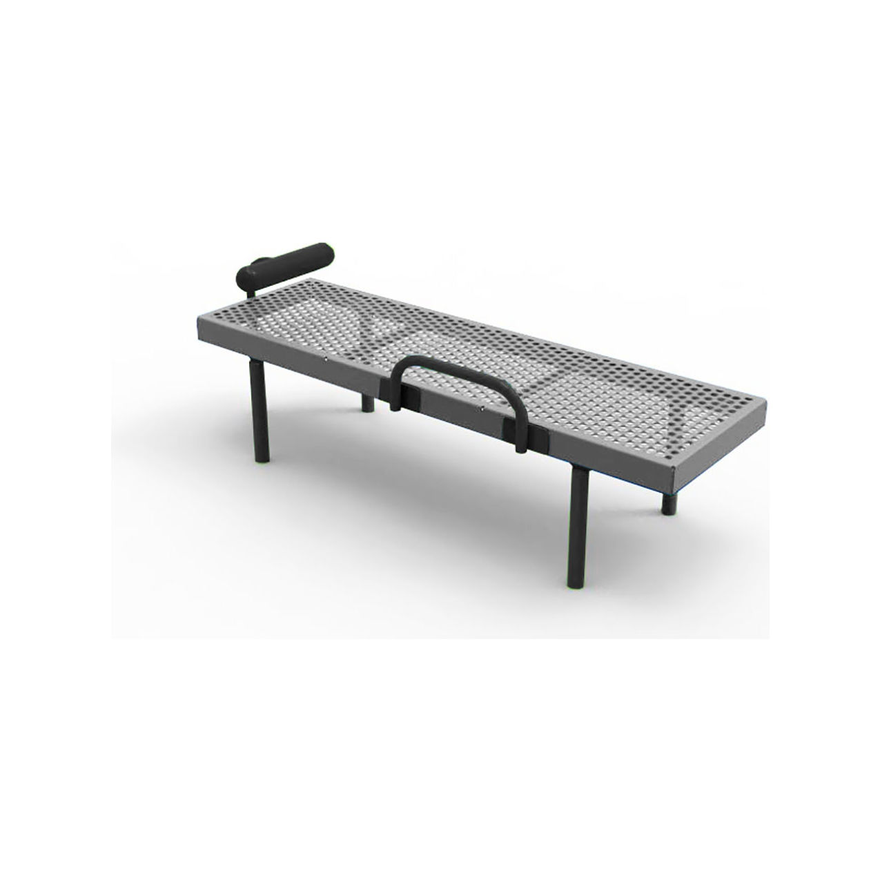 Sit-Up Station & UP197 Sign, Gray
