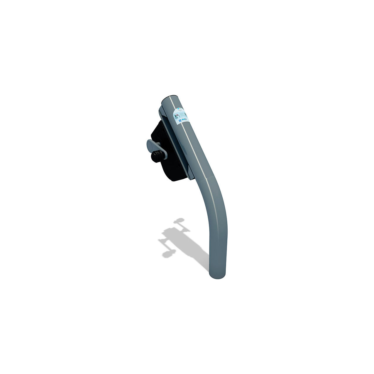 Surface Mounted Accessible Hand Cycle, Gray