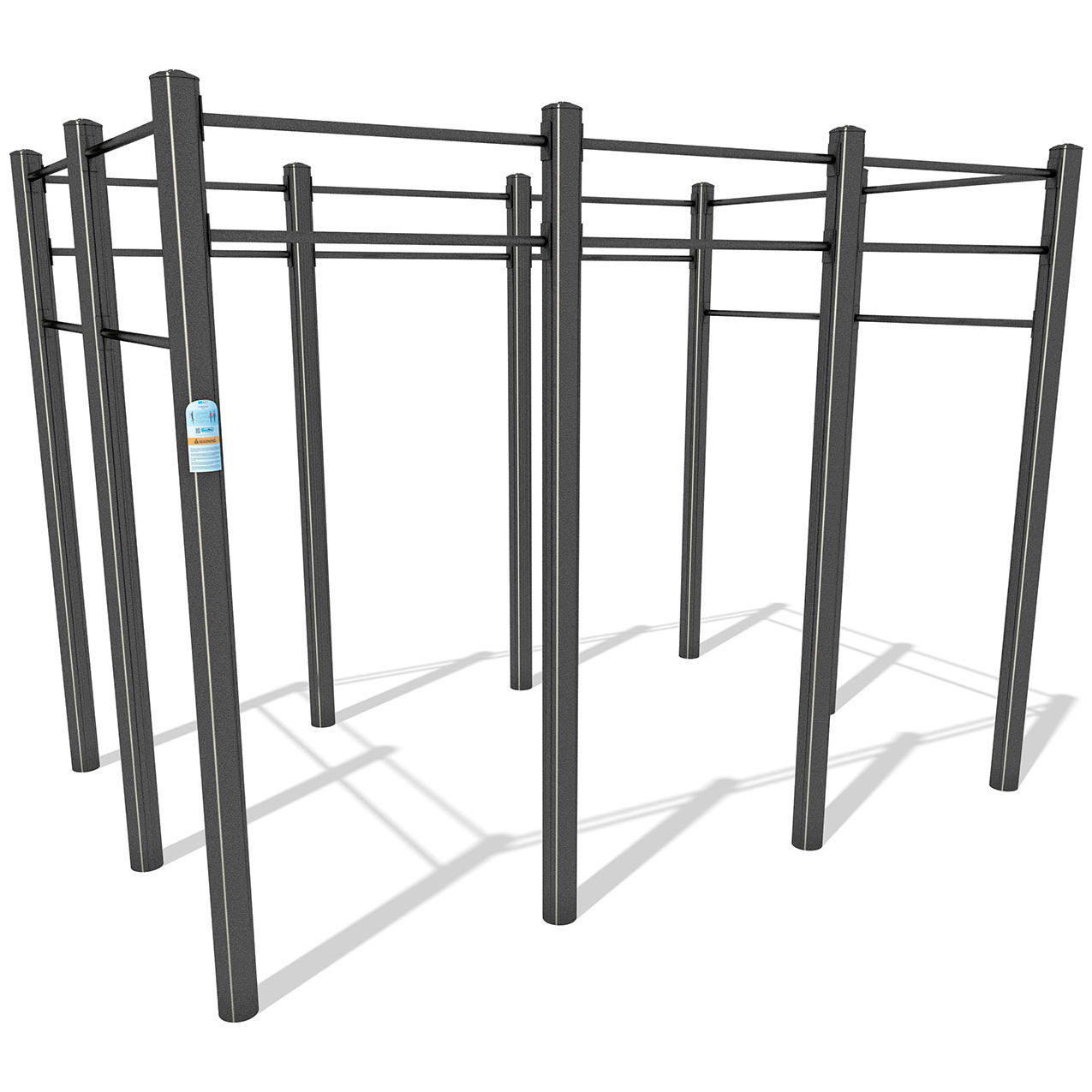 ActionFit Fitness Rack, Black