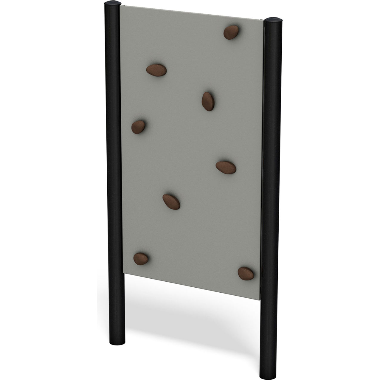 ActionFit 10' Adult Climbing Wall, Gray