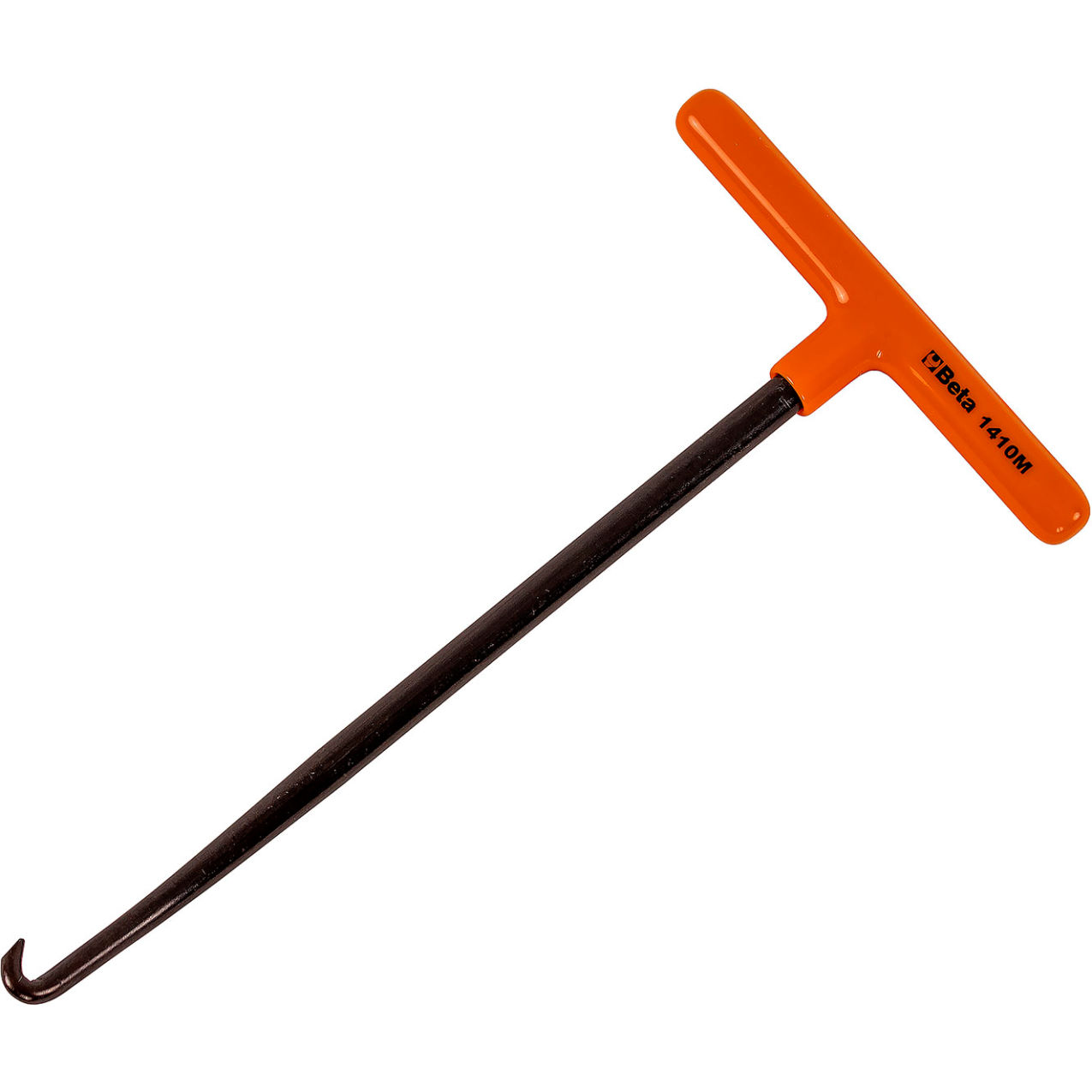 Spring Puller Hook Wrench with Plastic Coated T-Handle, 6"L
