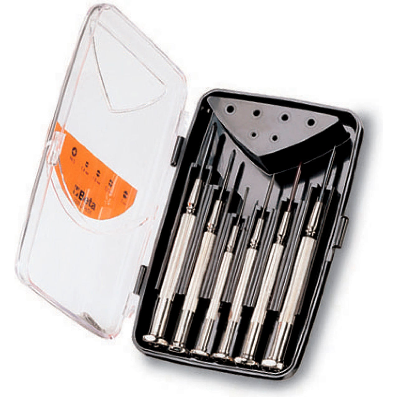 Set of 6 Micro-Screwdrivers, Phillips #0, 1, Slotted 1.4 to 3mm