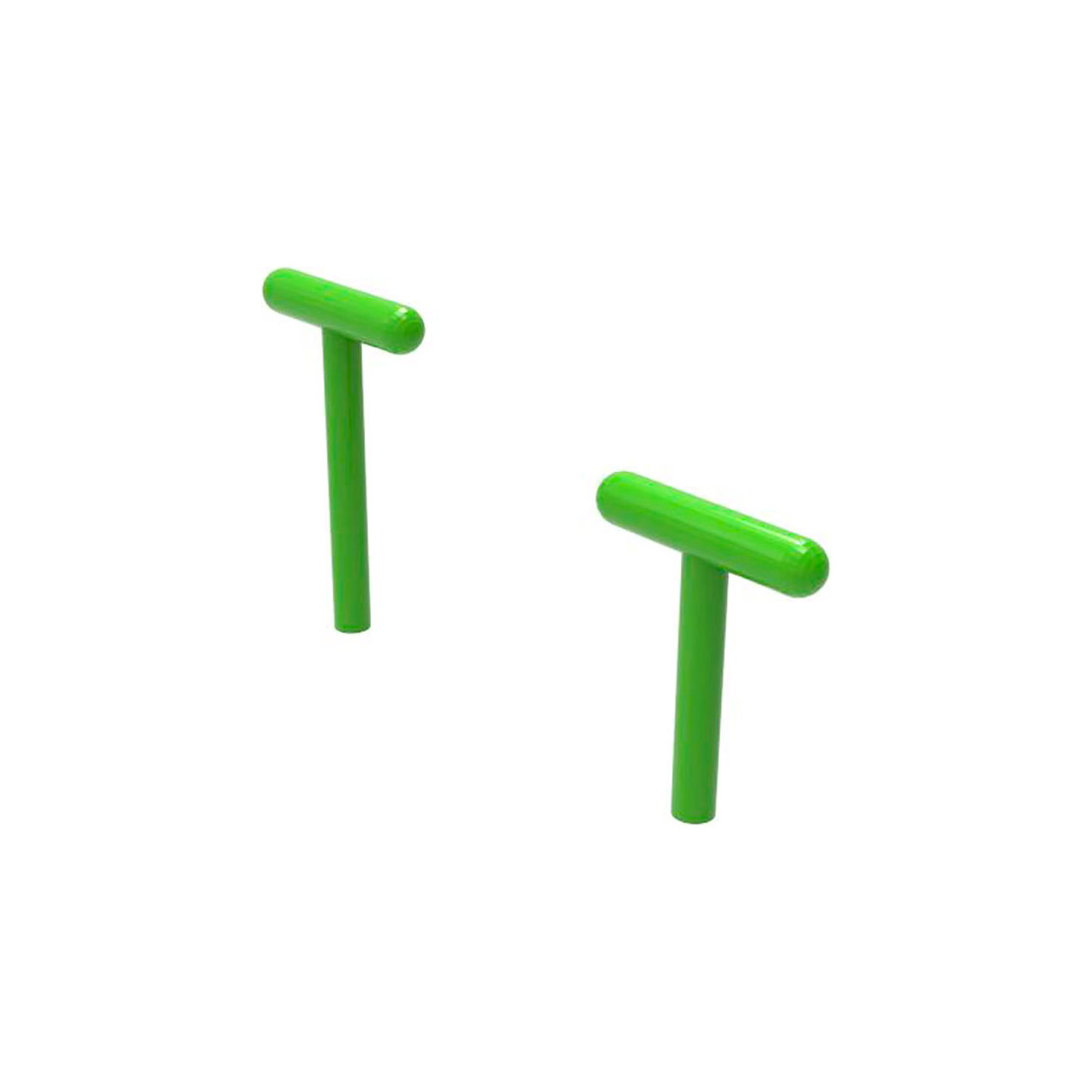 T-Bar Exercise Station & UP197 Sign, Green
