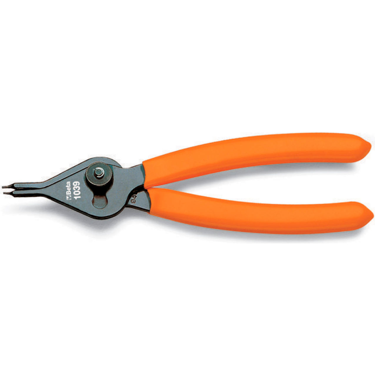 Beta 1039 5-7/8" Straight Point Plier For Internal And External Circlip
