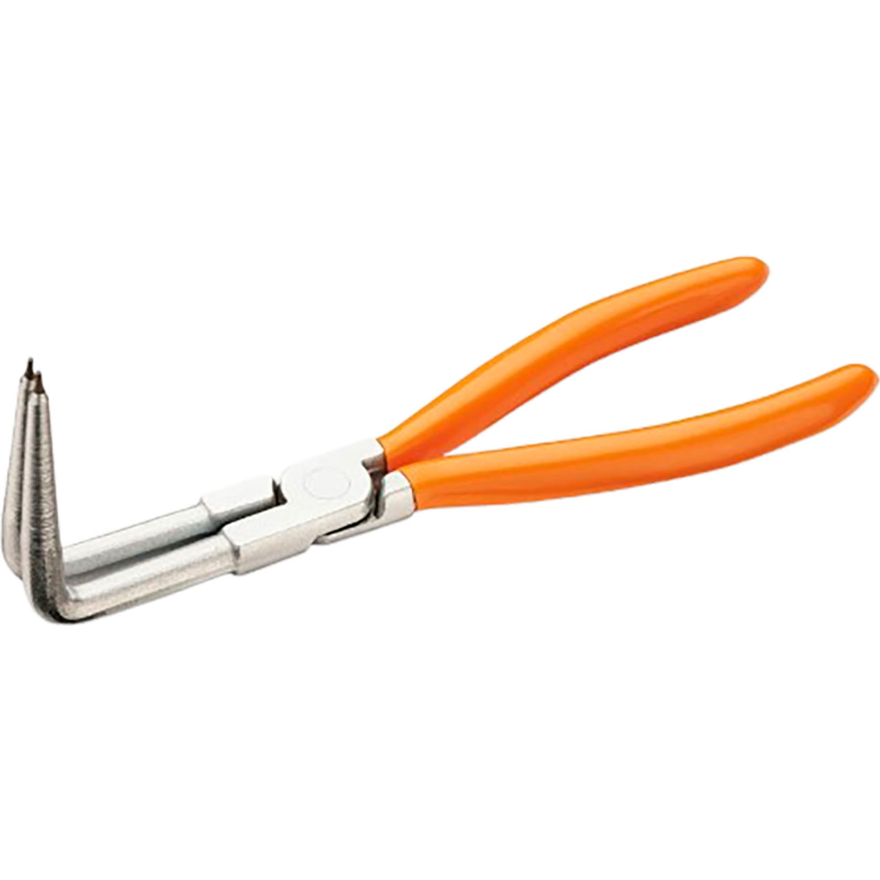 7-1/2" 90° Curved Long Nose Snap Ring Plier