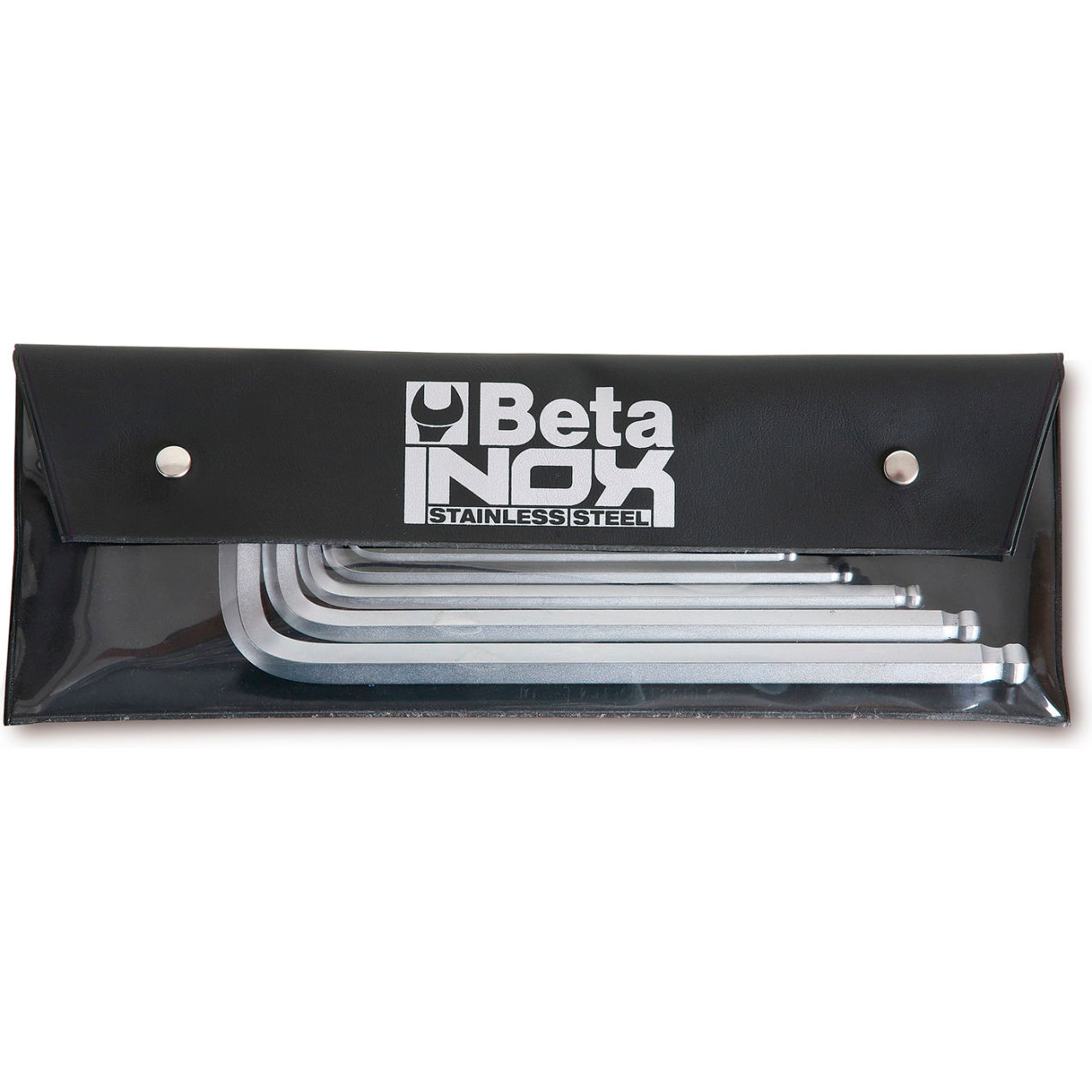 8 Piece SAE Inox Ball End Hex Key Allen Wrench Set